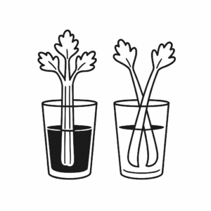 Celery color change - Kids activities