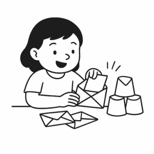 Envelope Surprise - Kids activities