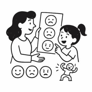 Feeling Faces Game - Kids activities