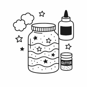 Galaxy in a Jar - Kids activities