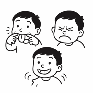 Making Funny Faces - Kids activities