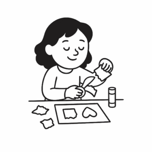 Paper Tearing Art - Kids activities