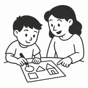 Shape Trace - Kids activities